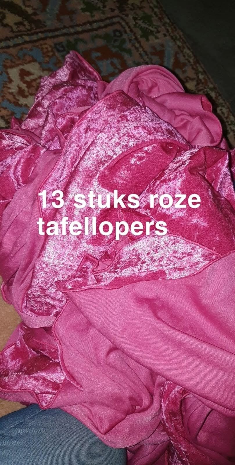 Feestartikelen: tafellopers, stoelstrikken, kandelaren etc, Hobby en Vrije tijd, Ophalen of Verzenden, Versiering, Overige