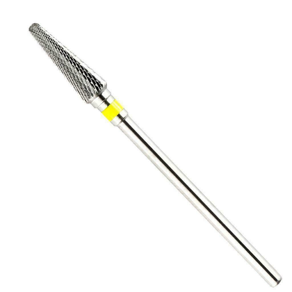 Promed nagelfrees hardmetalen bit, conisch., Geel, Nieuw, Ophalen of Verzenden, Handen en Nagels