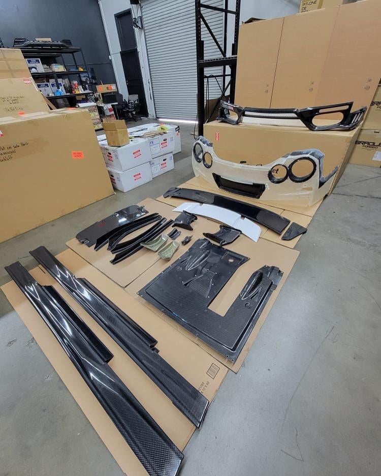 Top Secret M17 bodykit Carbon FRP - Nissan R35 GTR GT-R, Ophalen of Verzenden