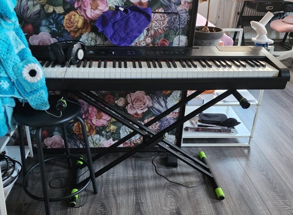 Fazley FSP-500-BK Digitale Piano Zwart, Muziek en Instrumenten, Piano's, Ophalen, Zwart, Digitaal, Zo goed als nieuw