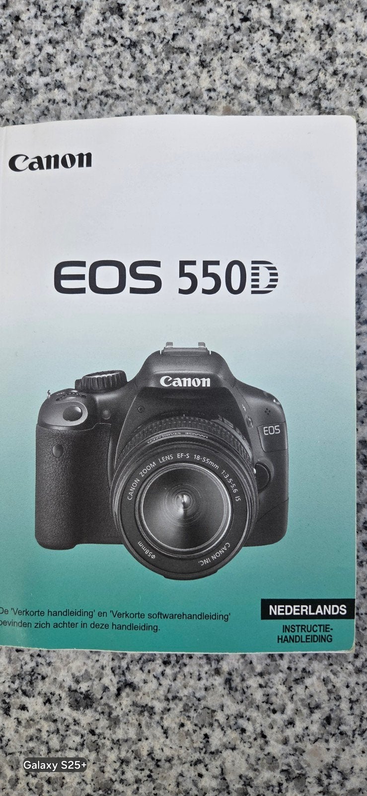 CANON EOS 550D met zoomlens, Audio, Tv en Foto, Ophalen, Canon, Zo goed als nieuw, Accu