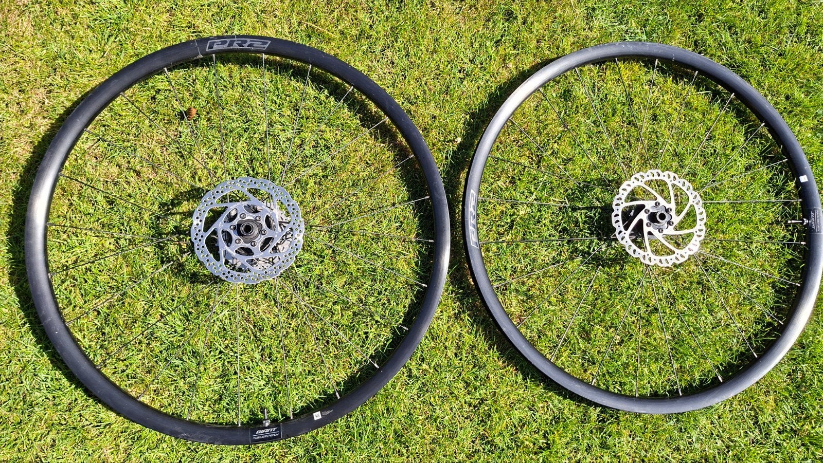 Giant PR2 Tubeless Ready Wielset met Schijfremmen, Gebruikt, Giant, Aluminium, Racefiets