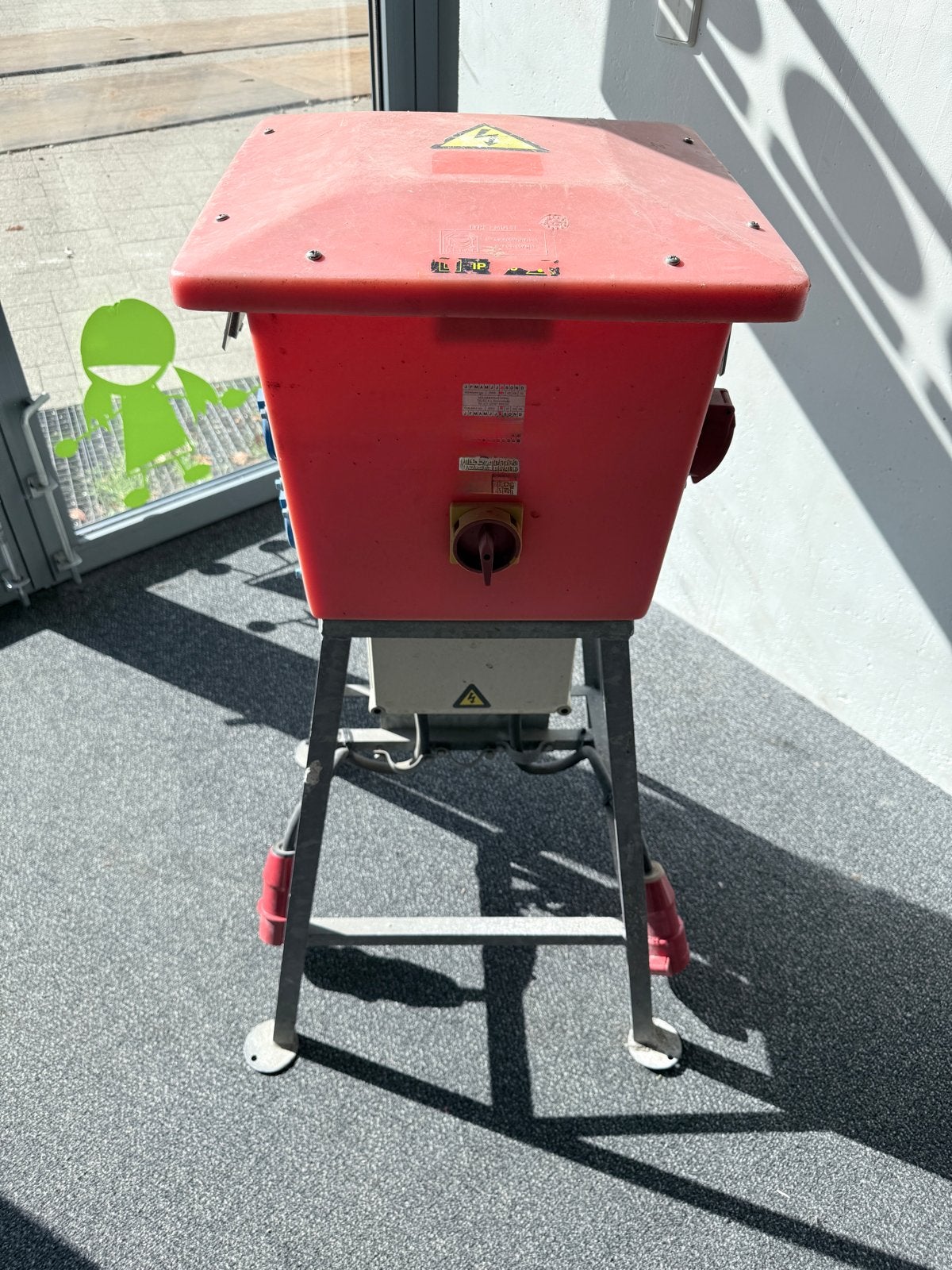 Stroomverdeelkast met aardlekschakelaar en automaten, Ophalen, Gebruikt, Overige merken, Groepenkast
