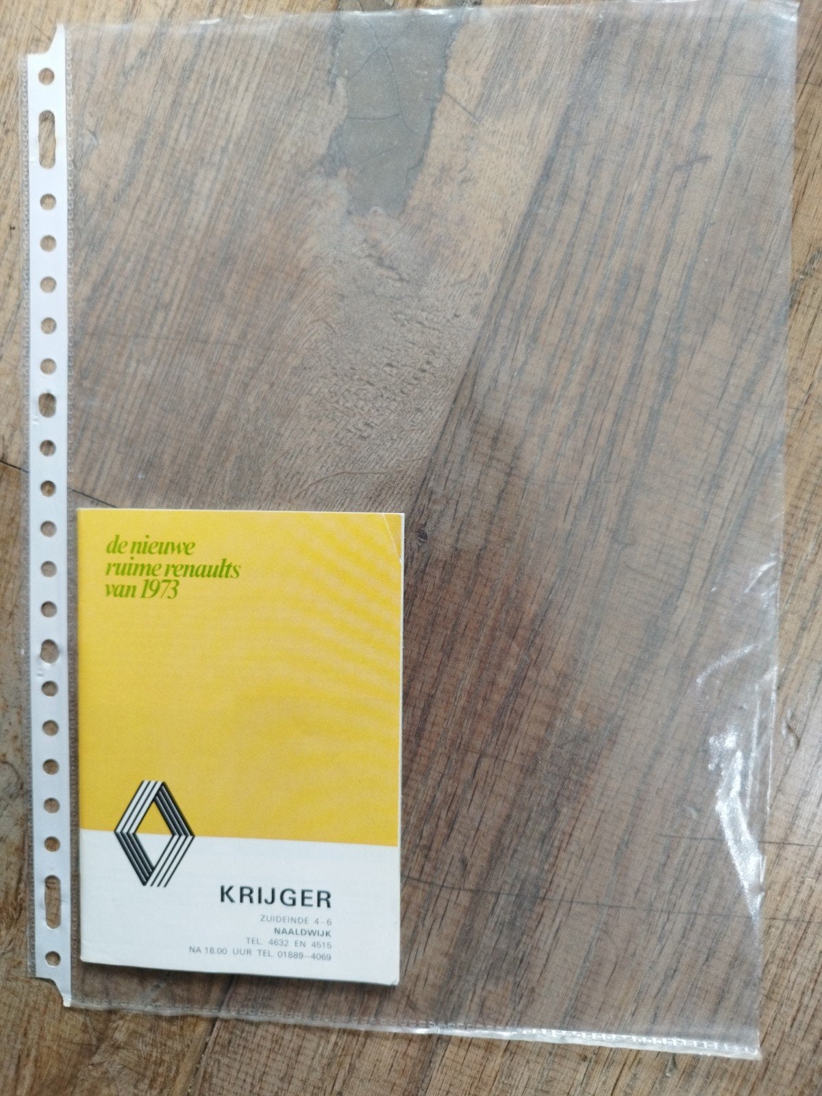 Renault brochure 'De nieuwe ruime Renaults van 1973', Renault, Ophalen of Verzenden, Zo goed als nieuw, Renault