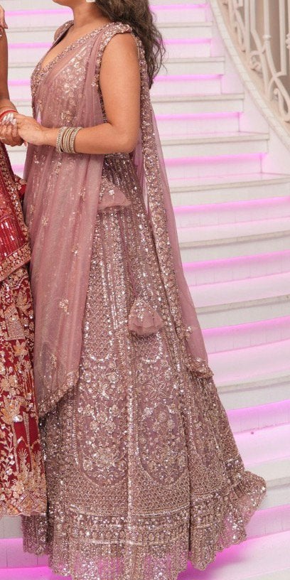 Indian Party Wear Lahenga Choli, Ophalen of Verzenden, Zo goed als nieuw, Zwart, Overige typen