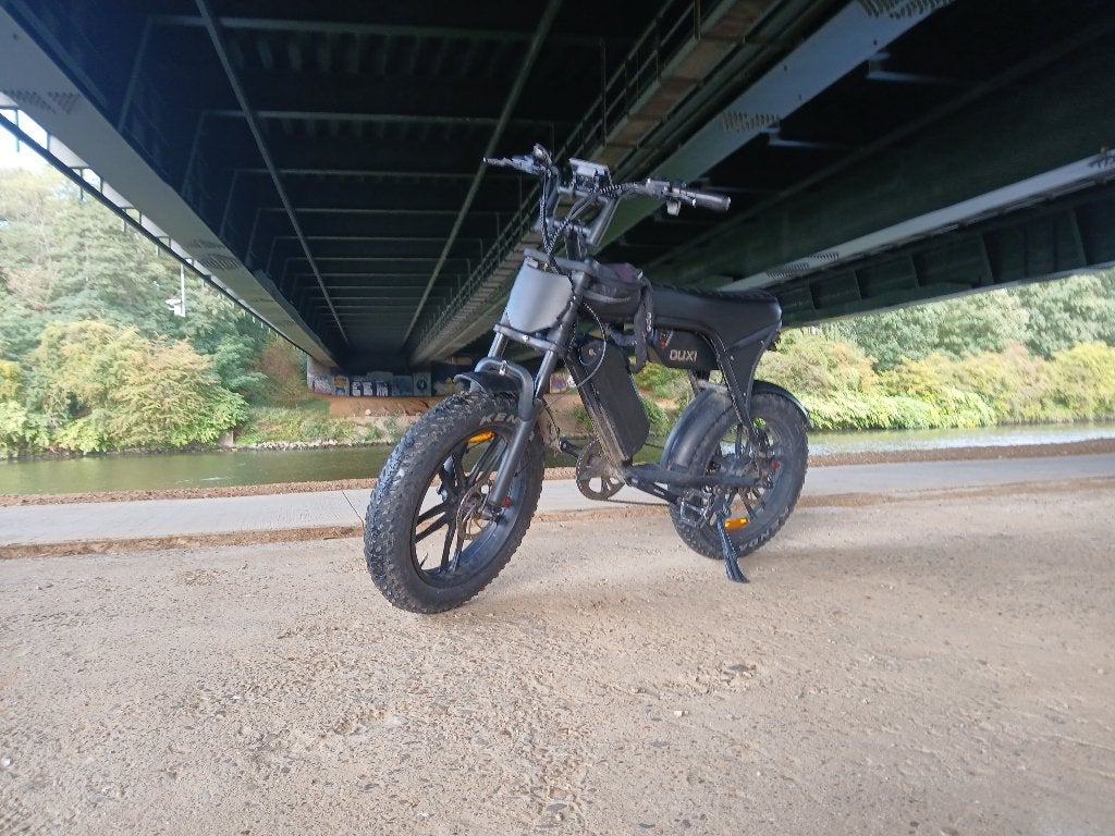 Ouxi c80 fatbike, Gebruikt, 59 cm of meer, 50 km per accu of meer, Ophalen