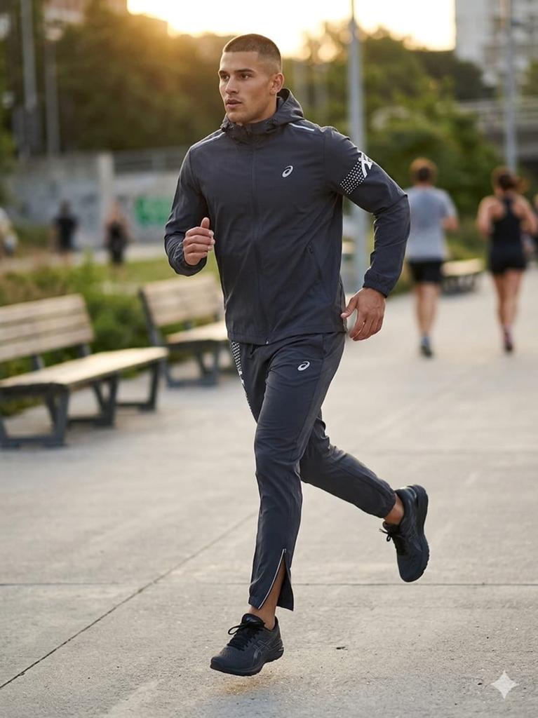 Asics Icon trainingspak donkergrijs, Nieuw, Overige maten, Ophalen of Verzenden, Grijs