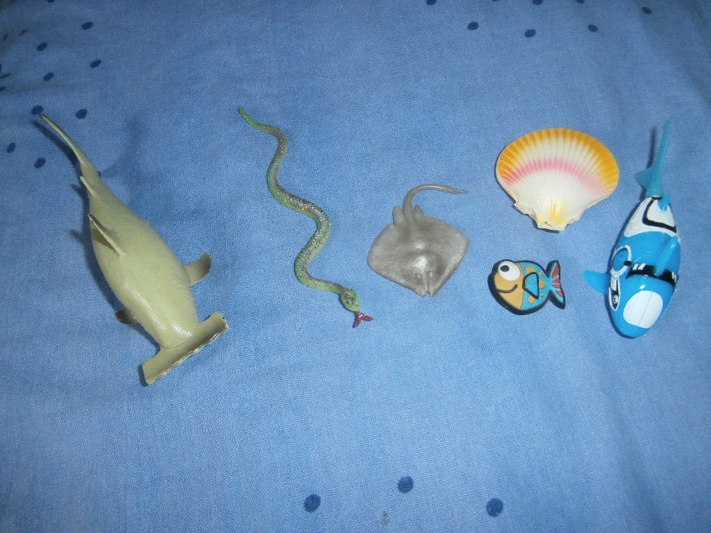 Speelgoed vis en schelp en robo fish (deze is kapot) kind, Ophalen of Verzenden, Gebruikt, Jongen of Meisje