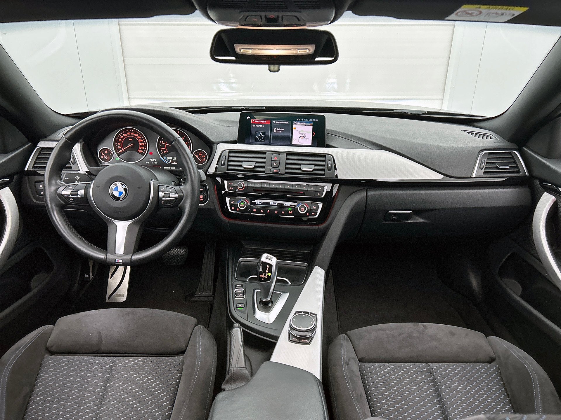 BMW 4-serie Gran Coupé 418i High Executive (PANORAMADAK, ST, Auto's, Automaat, Gebruikt, Alcantara, Zwart