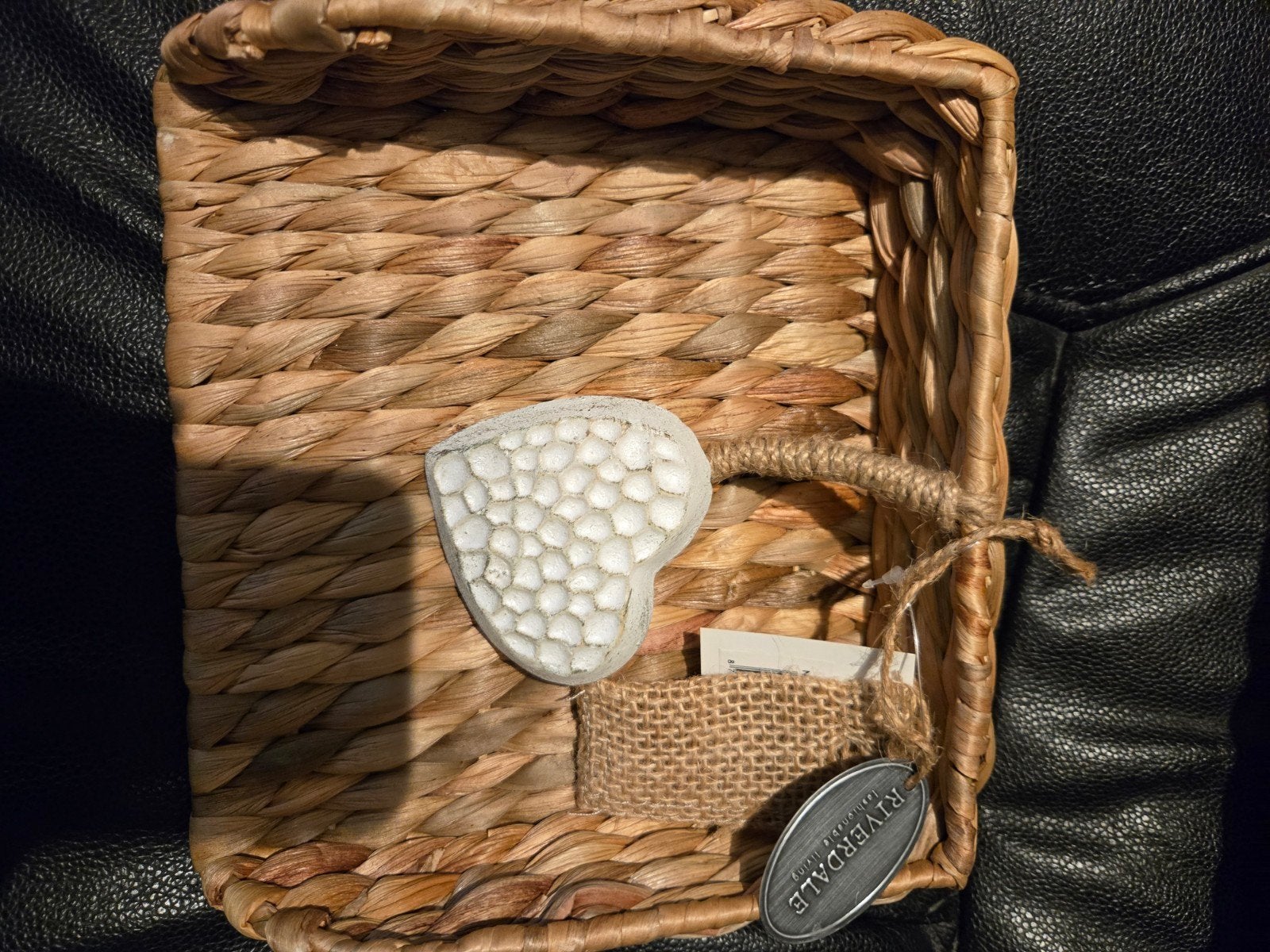 RIVERDALE SERVET HOUDER 20X19 CM ,NIEUW!!, Ophalen of Verzenden, Nieuw, Rond
