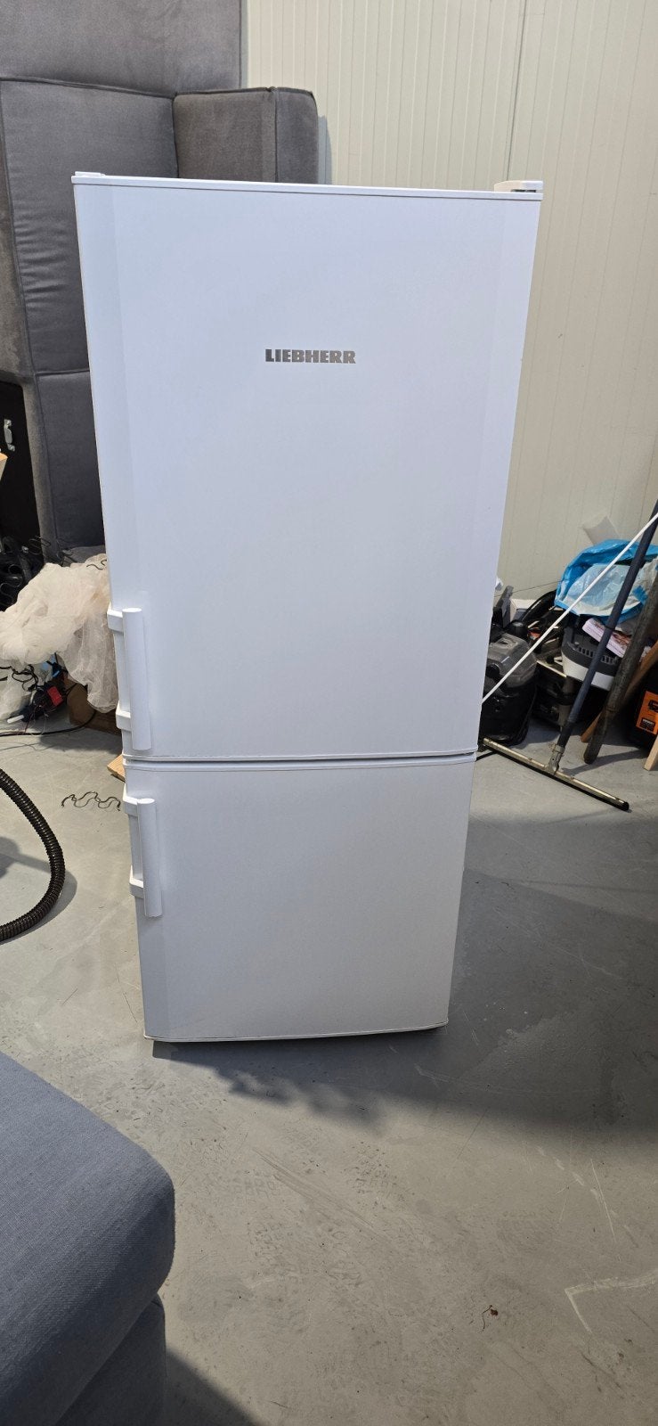 Liebherr koelkast met vriezer, 140 cm hoog, zgan, Witgoed en Apparatuur, Koelkasten en IJskasten, Lieberh, Gebruikt, 60 cm of meer