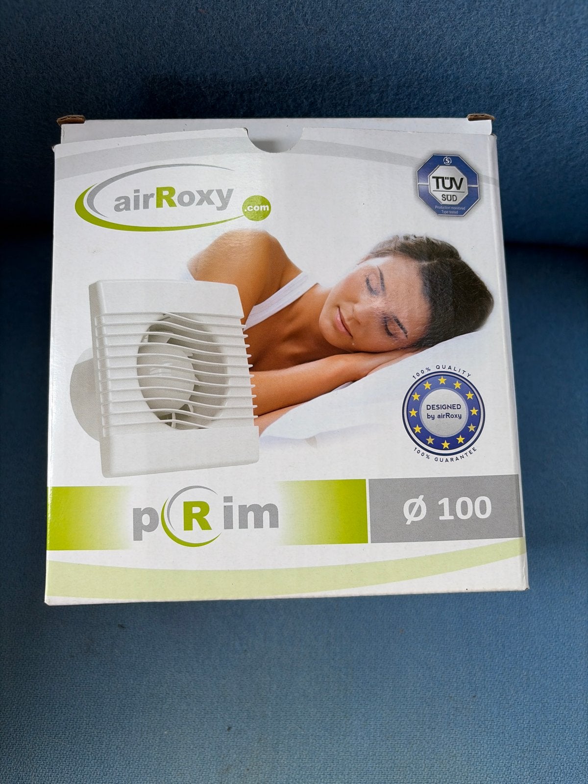 AirRoxy Prim Ø100 ventilator met vochtsensor (nieuw in doos), Ophalen, Nieuw, Ventilator