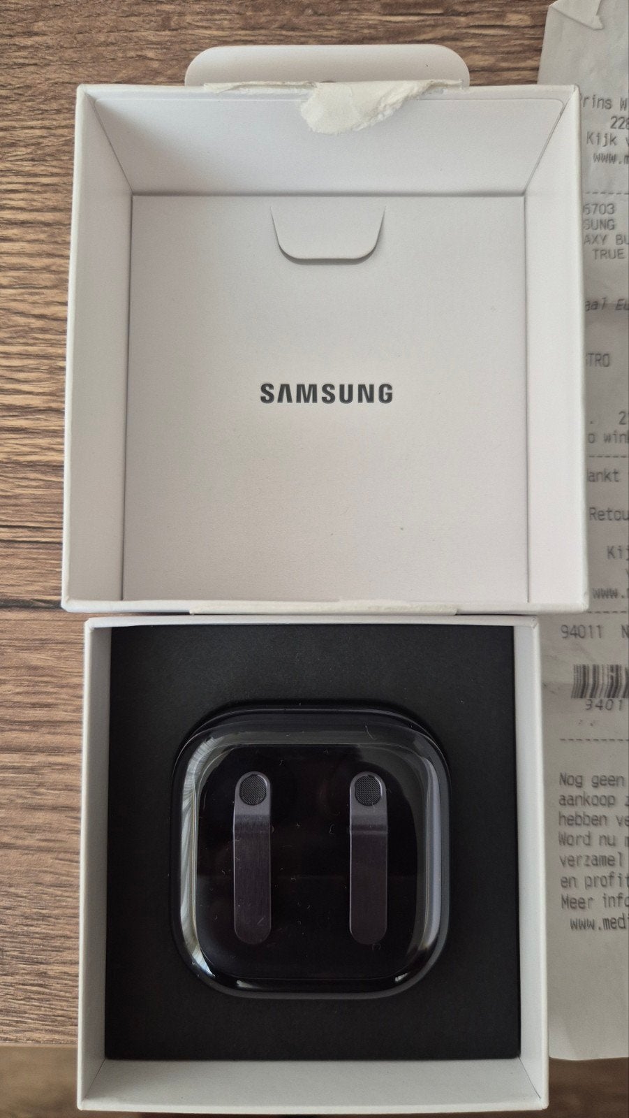 Samsung Galaxy Buds4 Zwart - Nieuw in doos