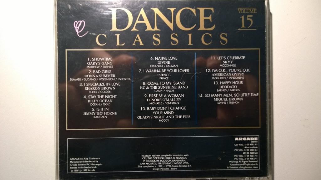 Dance Classics Volume 15, Ophalen of Verzenden, Zo goed als nieuw