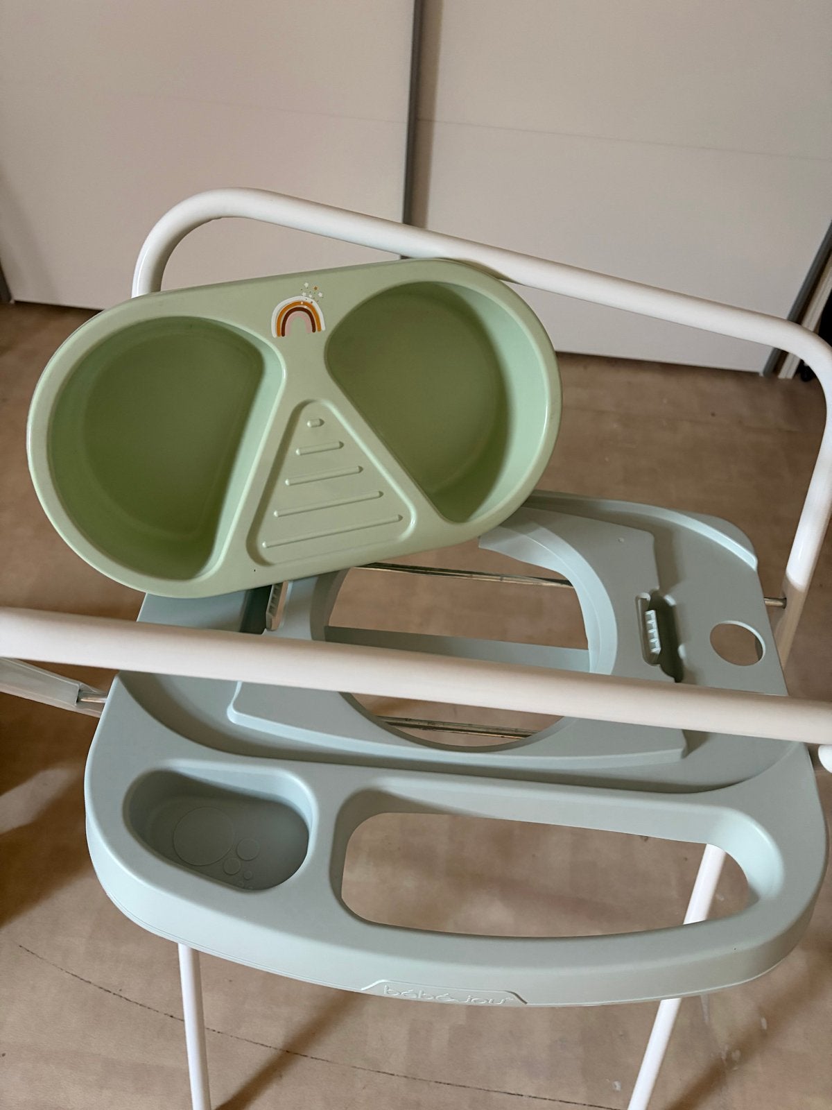 Bébé-jou badstandaard met wasbakje - Inklapbaar, Ophalen, Gebruikt, Overige typen, Bébé-jou
