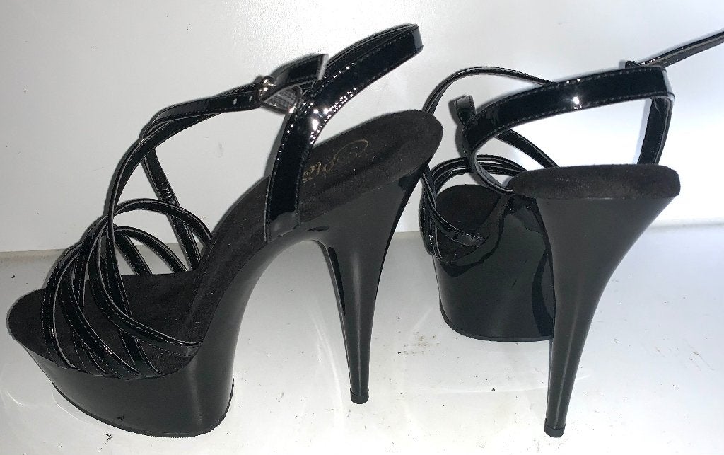 Sexy Pleaser hakken mt 41 zwartNieuw, Zwart, Nieuw, Pleaser, Ophalen of Verzenden