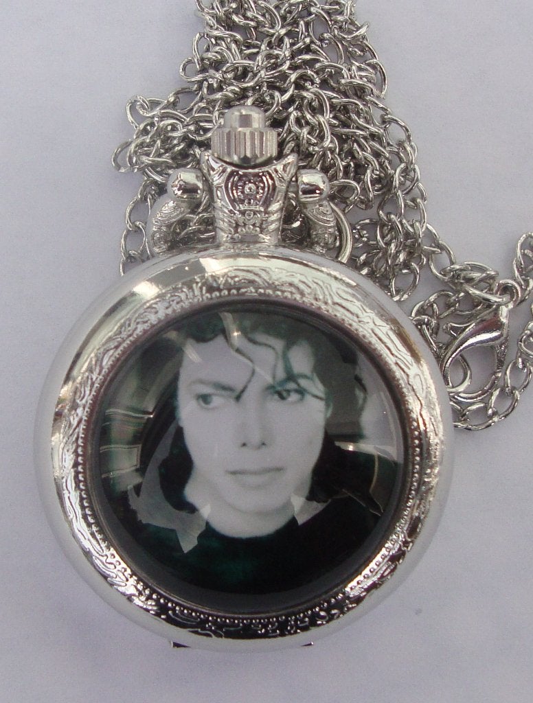 Michael Jackson Zakhorloge met Ketting  Diverse Afbeeldingen, Ophalen of Verzenden, Nieuw