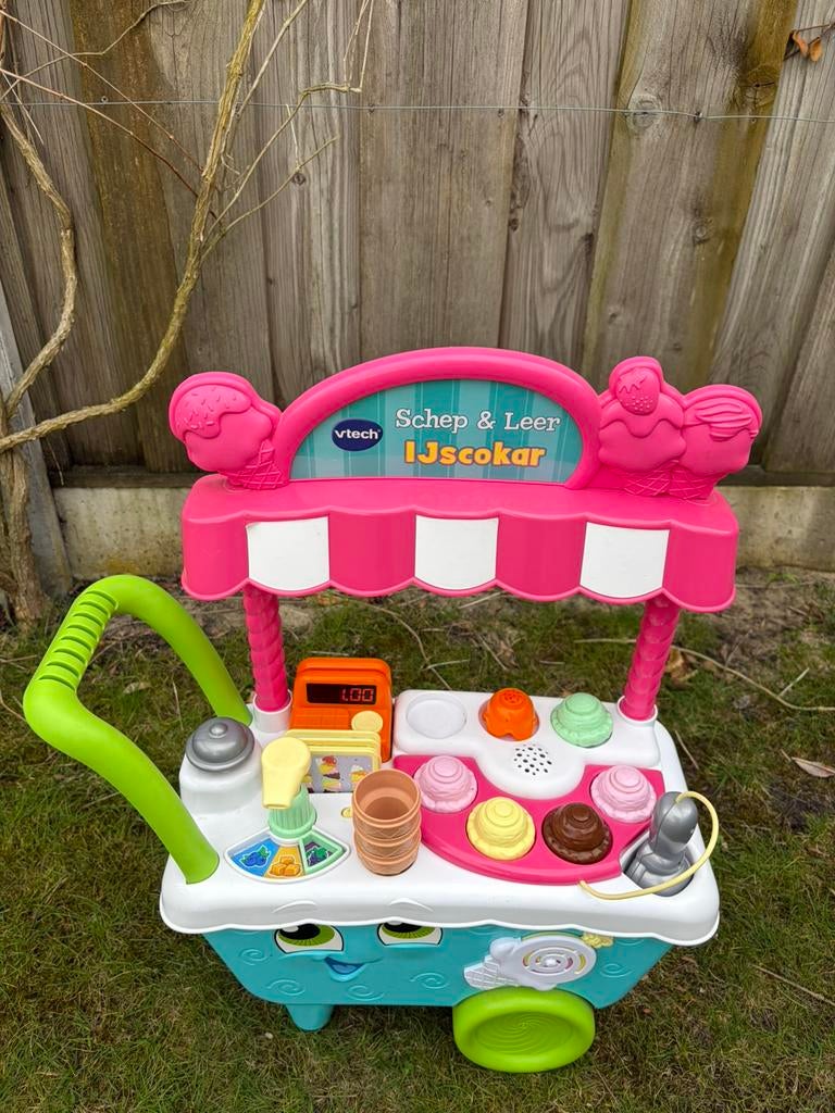 Vtech ijscokar, Ophalen, Gebruikt