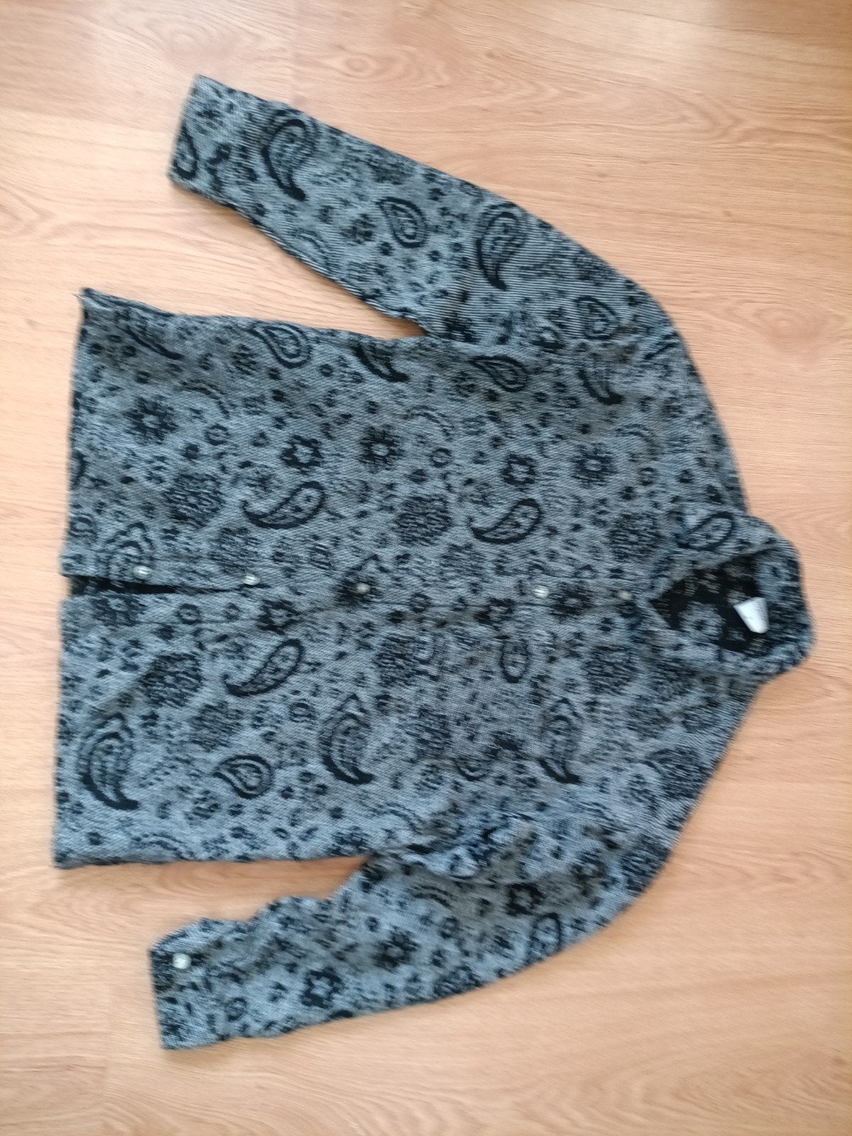 Marrakech Premium overhemd met paisley print, Grijs, Gedragen, Marrakech Premium, Halswijdte 39/40 (M)