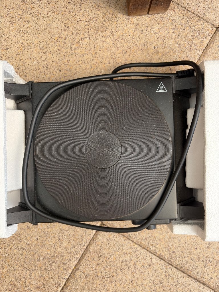 Elektronische kookplaat, Ophalen, Gebruikt, 3 kookzones of minder, Vrijstaand