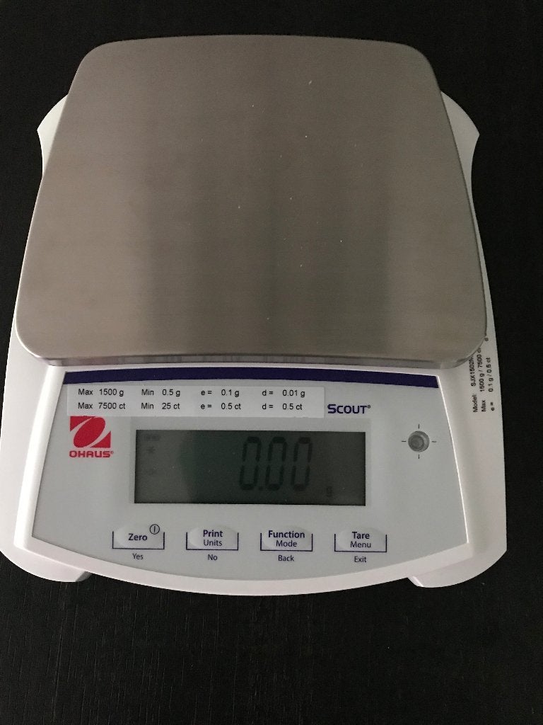 GOUDSMID , Weegschaal , OHAUS SCOUT, Witgoed en Apparatuur, Weegschalen, Nieuw, Digitaal, Overige typen, Fijner dan 1 gram, Minder dan 10 kg