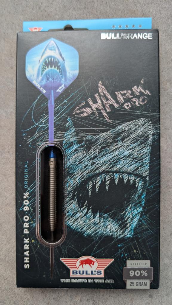 NIEUWE Bulls Shark Pro Original Darts 25 Gram (Luke Littler), Ophalen of Verzenden, Nieuw, Pijlen