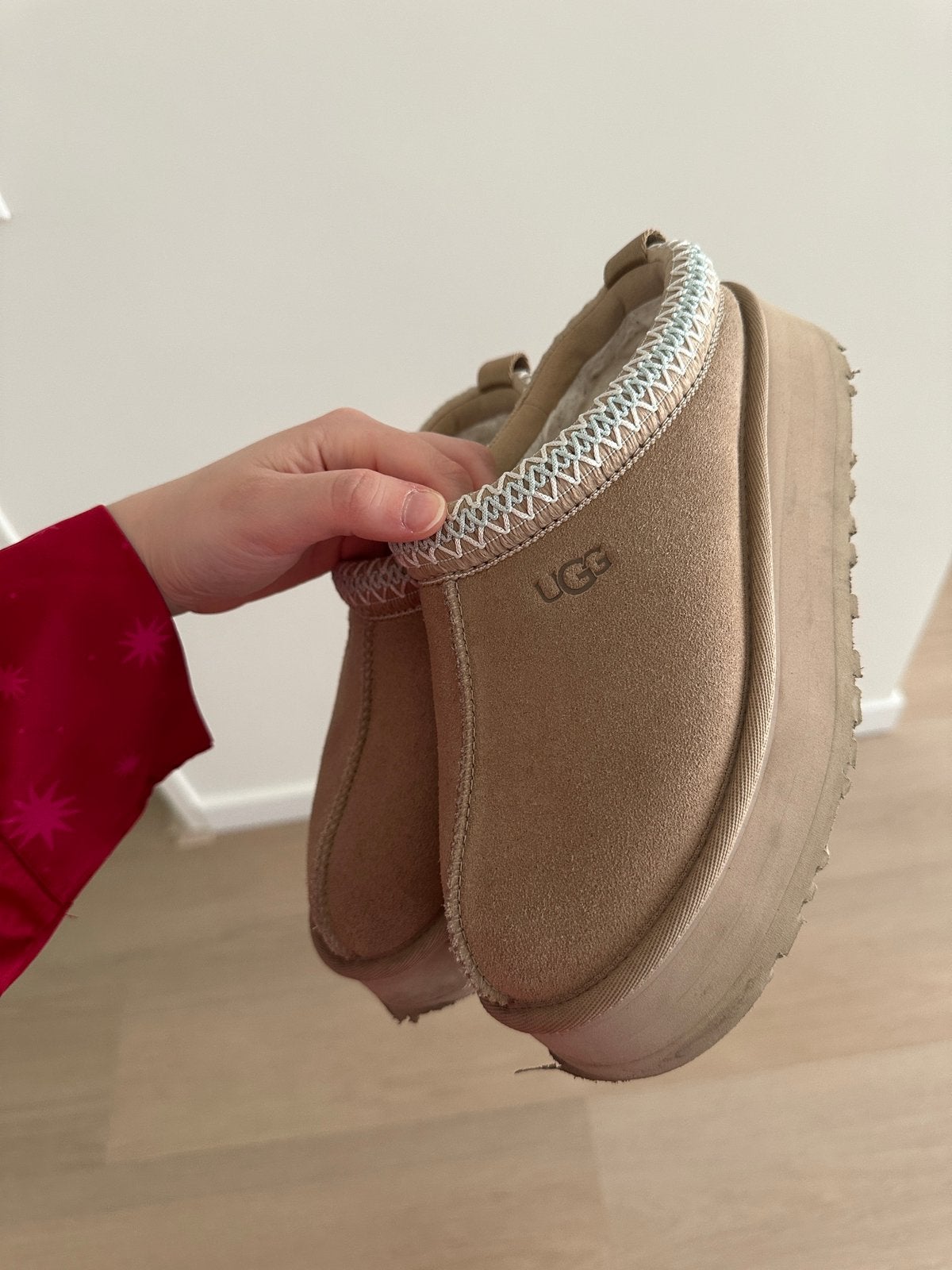 Ugg tazz platform 37, Kleding | Dames, Schoenen, Ophalen of Verzenden, Zo goed als nieuw, Bruin
