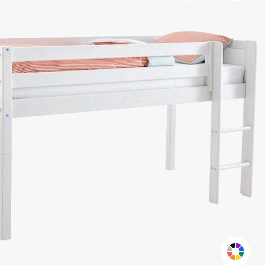 Halfhoogslaper  90 x 200 cm - wit, Huis en Inrichting, Ophalen, 90 cm, Eenpersoons, Minder dan 160 cm