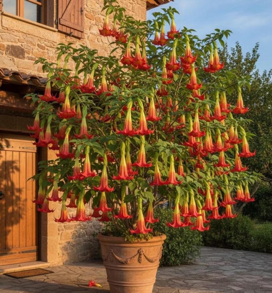 Brugmansia, Angel's Trumpet zaadjes, Verzenden, Halfschaduw