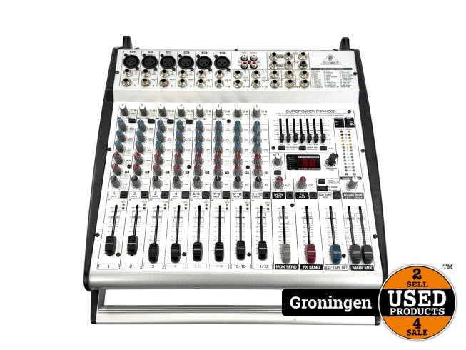 Behringer Europower PMX1000 Powered Mixer, Behringer, Zo goed als nieuw, Support@behringer.com, Behringer (Music Tribe)
MusikhausstraÃŸe 1
94060 Pocking
Germany