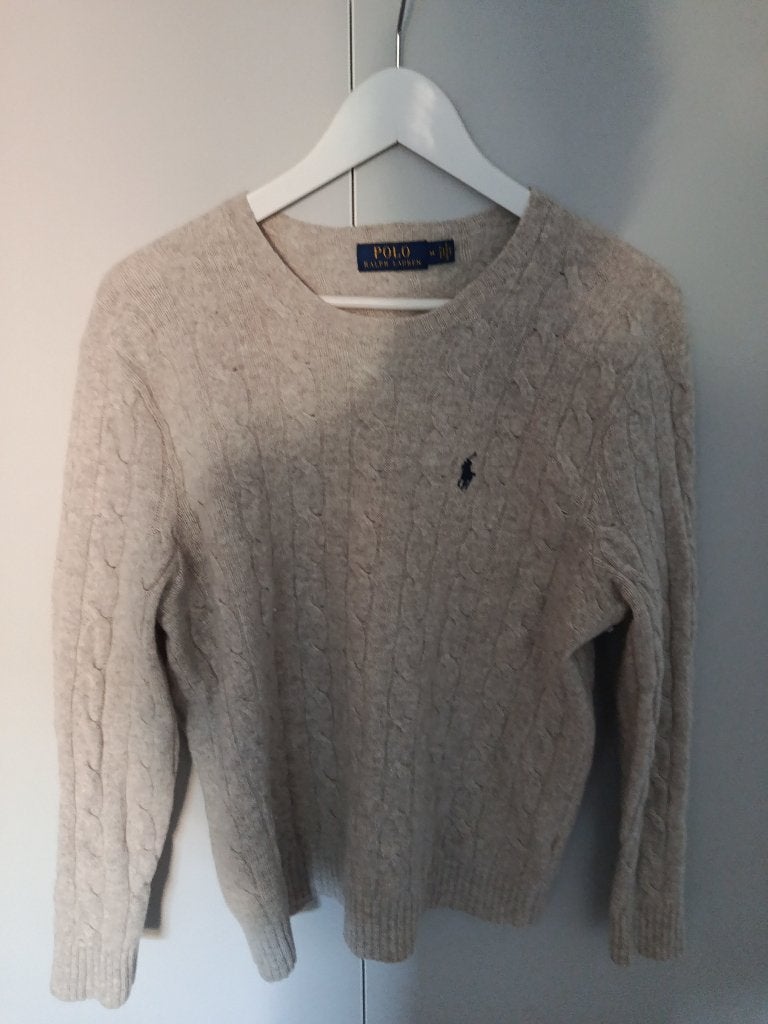 Ralph Lauren kabel knit, Maat 48/50 (M), Ralph Lauren, Ophalen of Verzenden, Zo goed als nieuw