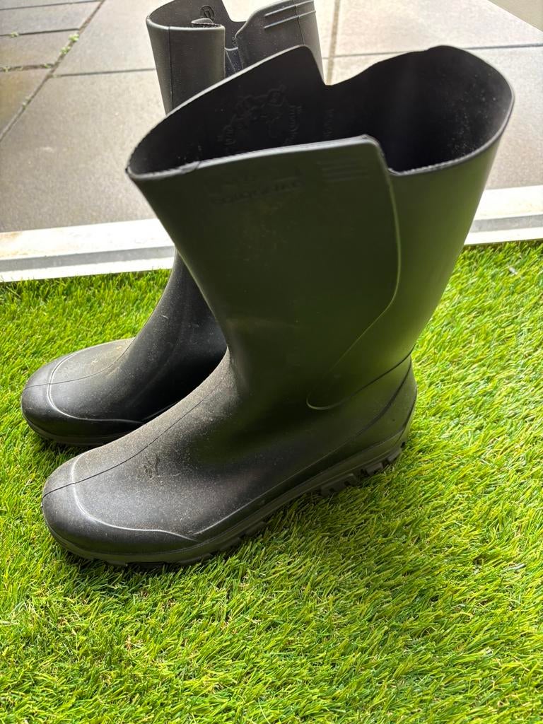 Bijna nieuwe regenlaarzen/ rubberlaarzen mt 8.5-9.5, Tuin en Terras, Ophalen of Verzenden, Zo goed als nieuw, Heren, Laarzen