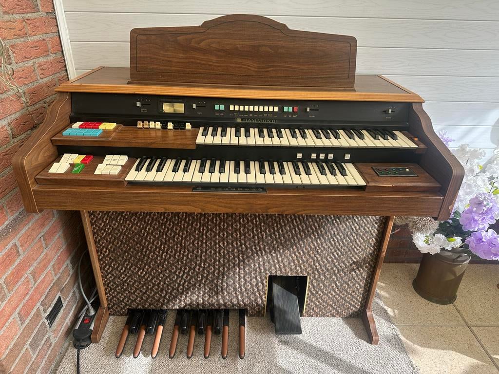 Goed werkend Hammond orgel met intern Lesley-geluid, Muziek en Instrumenten, Orgels, Ophalen, Gebruikt, 2 klavieren, Hammondorgel