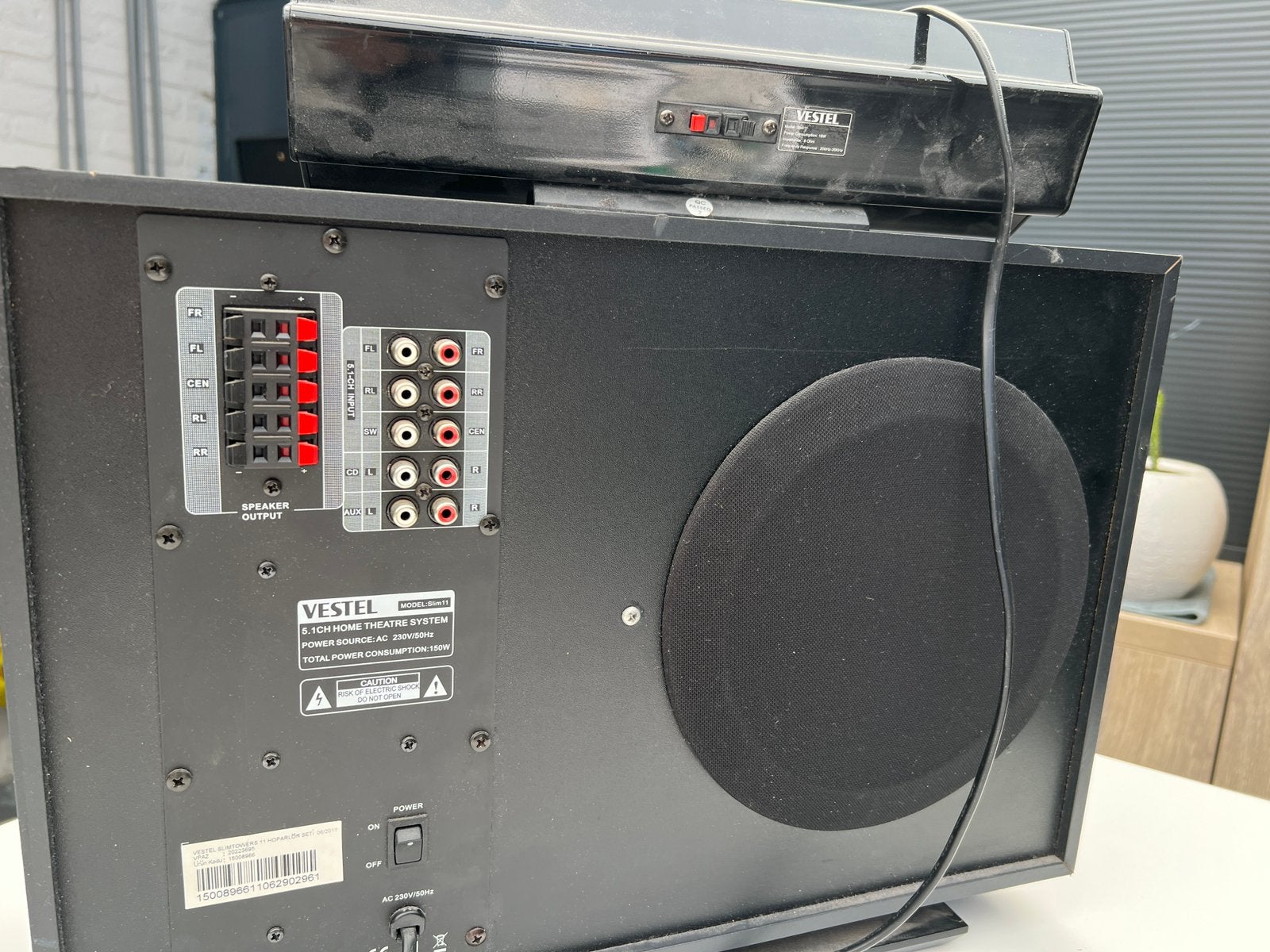 Vestel home sound systeem, Ophalen, Gebruikt