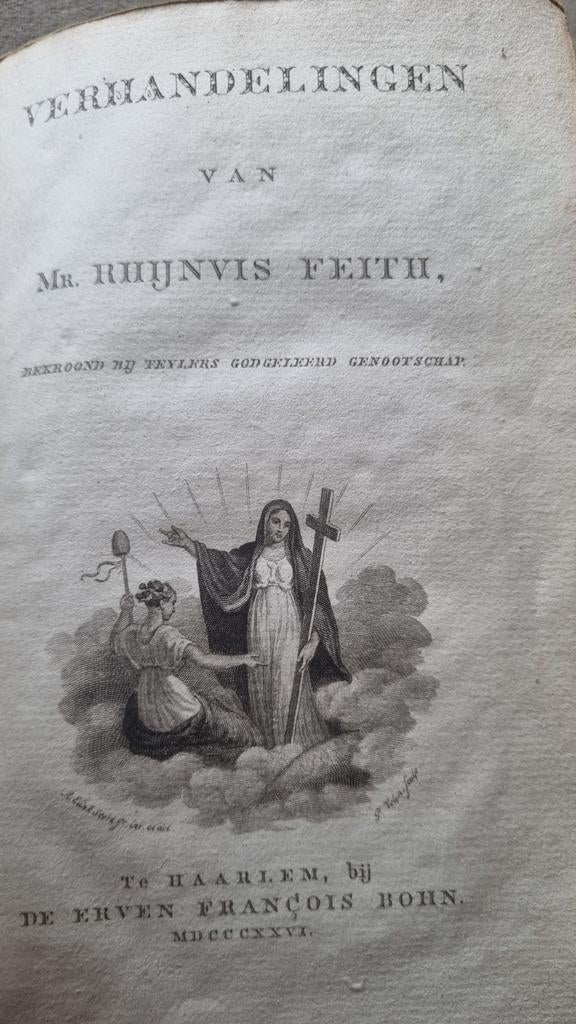 Verhandelingen van Mr. Rhijnvis Feith - 1826, Ophalen of Verzenden