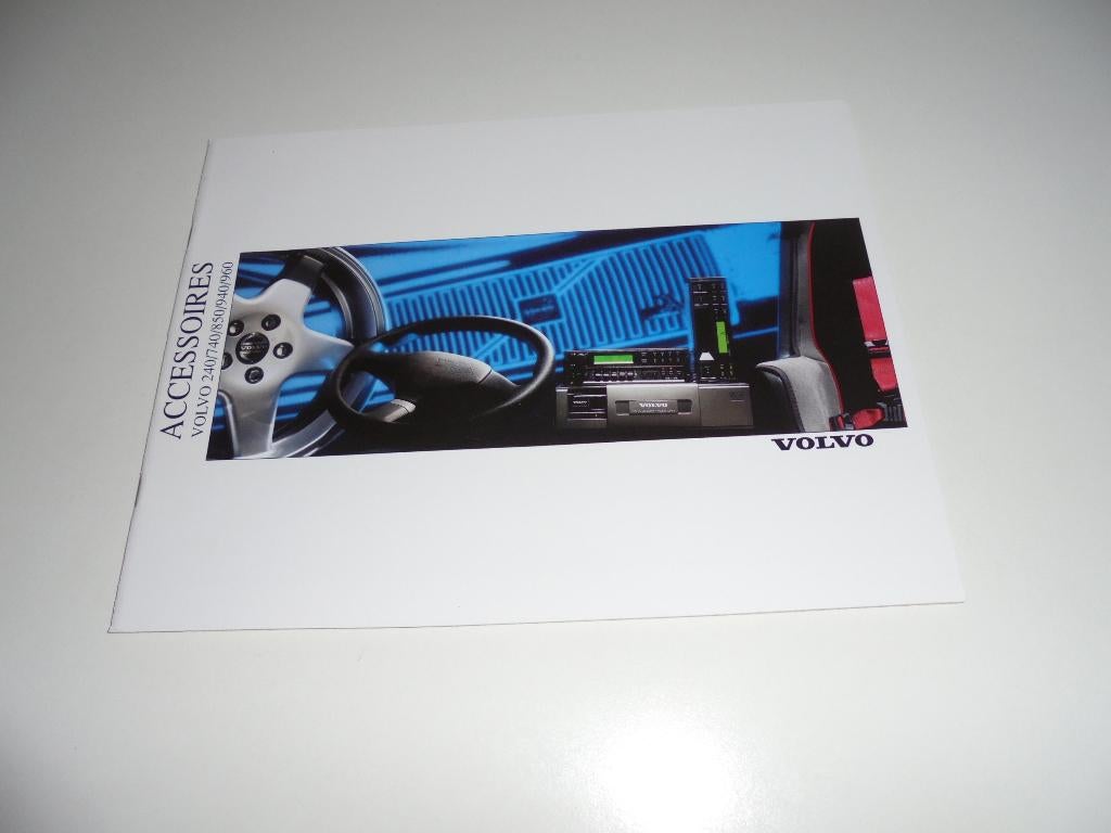 brochure Volvo 240/740/850/940/960 accessoires  1991, Ophalen of Verzenden, Nieuw, Volvo