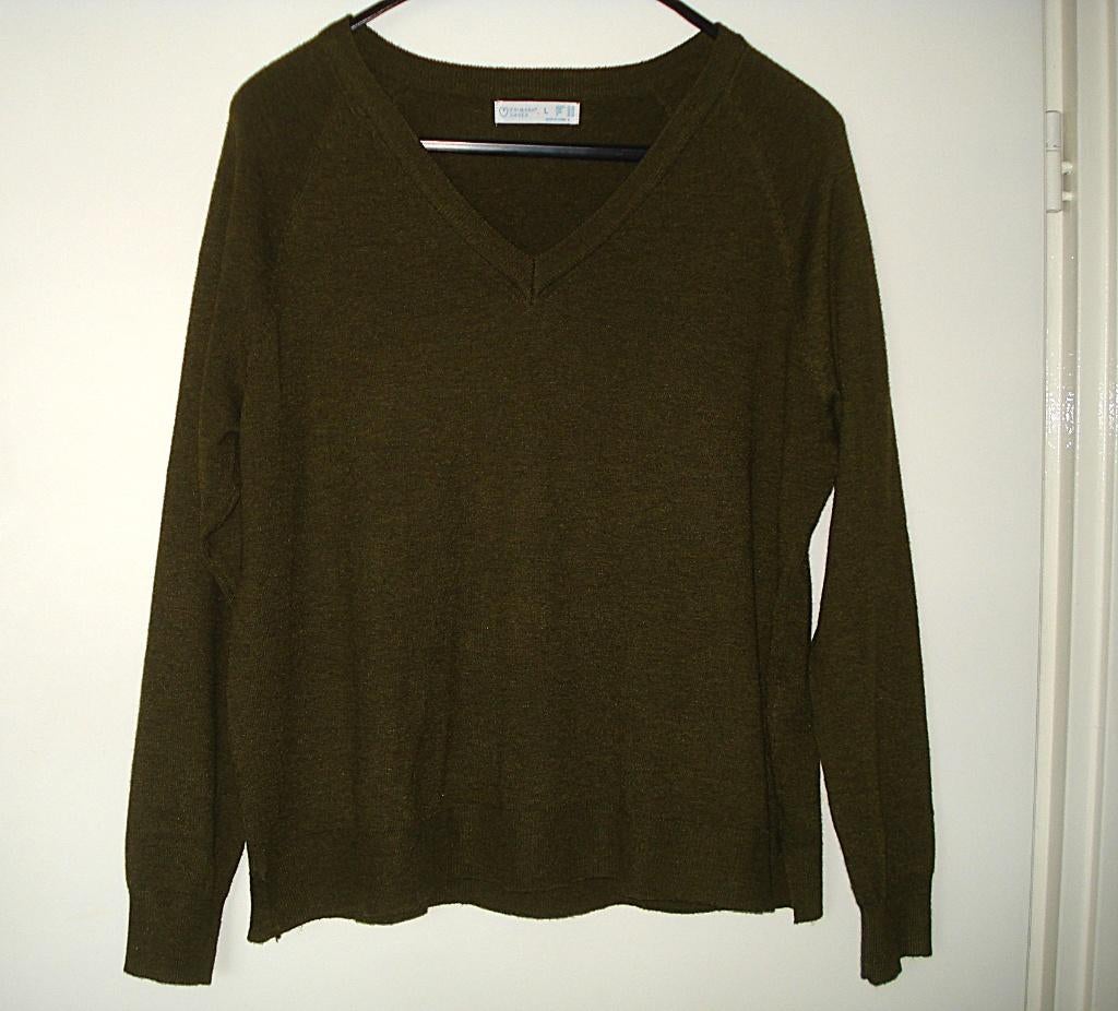 Trui met wol - groen - mt L - Primark, Primark, Maat 42/44 (L), Ophalen of Verzenden, Zo goed als nieuw