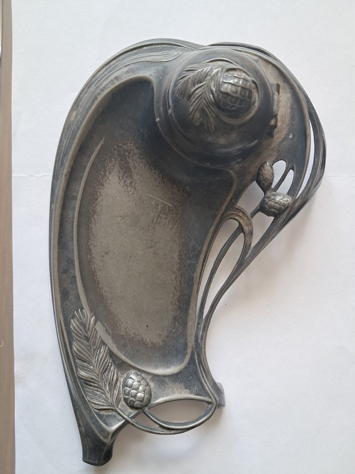 Art Nouveau Inktstel Kayserzinn 1903 - Perfecte Staat, Ophalen of Verzenden