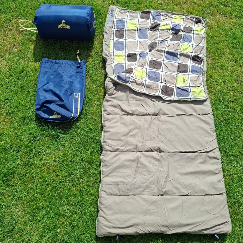 2x Nomad kinder slaapzakken met hoes, Ophalen, Gebruikt