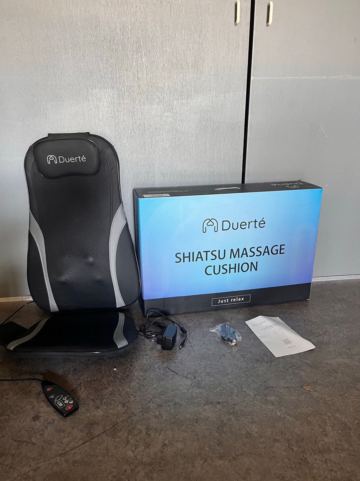 Duerte Shiatsu Massagekussen - Zo goed als nieuw, Ophalen, Zo goed als nieuw, Massagestoel of Kussen
