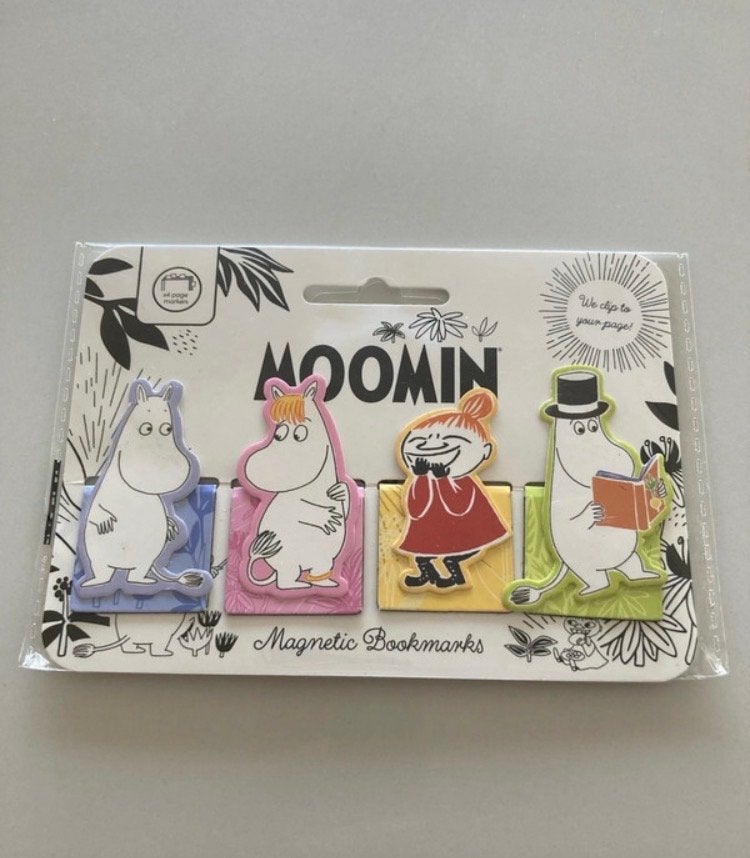 Moomin Magnetische Boekenleggers - Set van 4, Ophalen of Verzenden, Nieuw, Kind