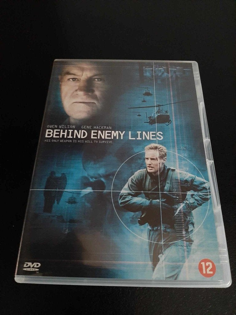 Behind enemy lines, Owen Wilson, Gene Hackman, David Keith!, Vanaf 12 jaar, Ophalen of Verzenden, Gebruikt, Actie