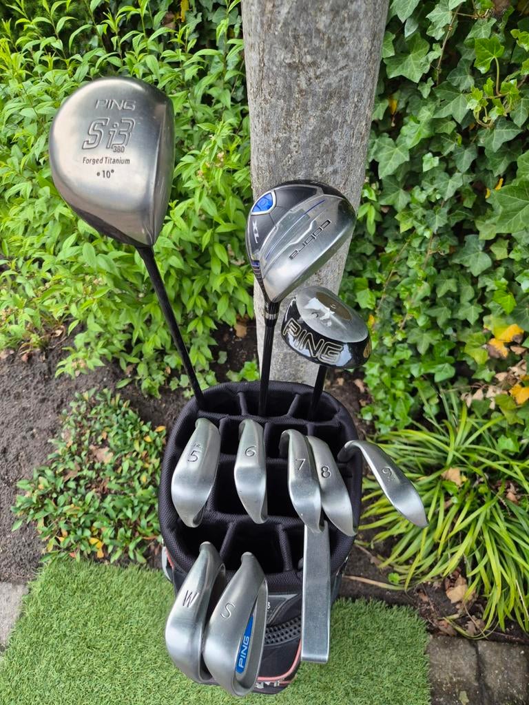 Ping Heren G2 golfset met Ping goltas, Ophalen of Verzenden, Gebruikt, Set, Ping