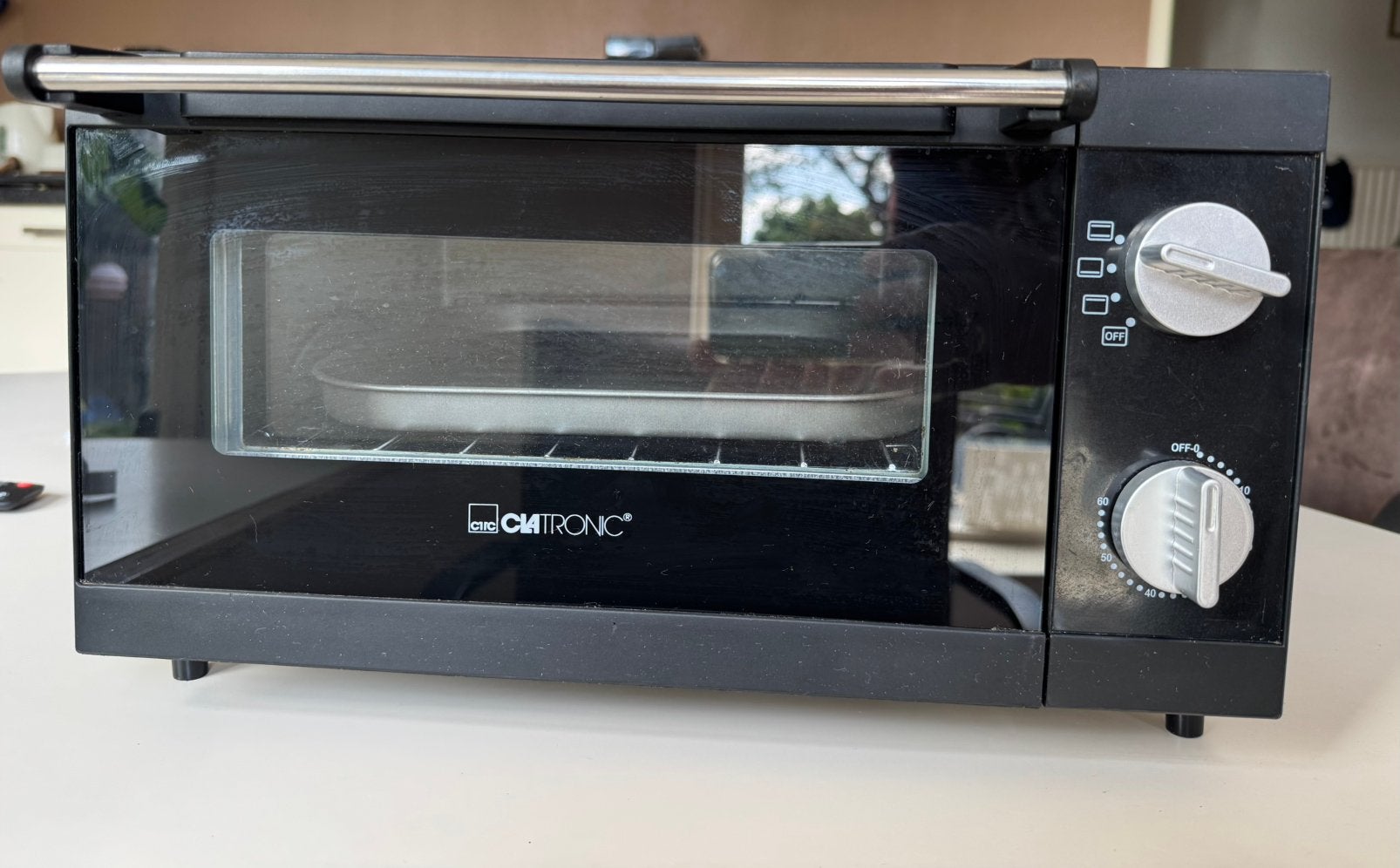 Mini-oven Clatronic MPO 3520, Caravans en Kamperen, Kampeeraccessoires, Gebruikt, Ophalen