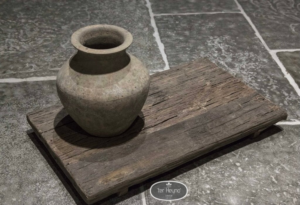 Bajot oud hout plank dienblad houten stoer sober landelijk, Ophalen of Verzenden, Nieuw, Hout