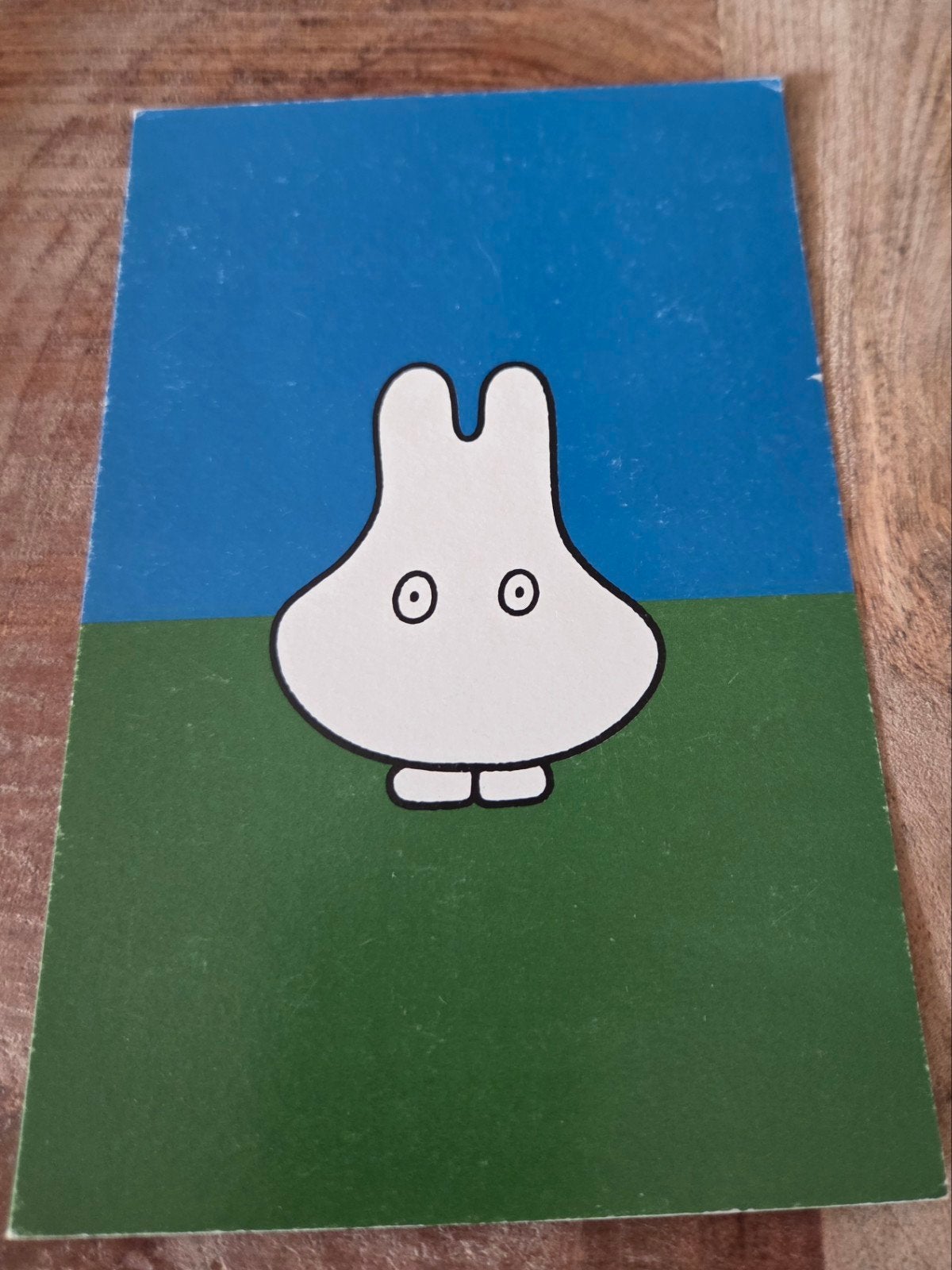 Nijntje ansichtkaart - Het spook nijntje - Dick Bruna, Verzamelen, Verzenden, 1980 tot heden, Ongelopen, Kinderen