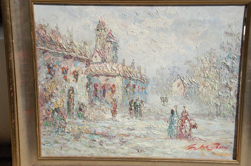 Een prachtig schilderij van Marie-Charlot, Ophalen of Verzenden