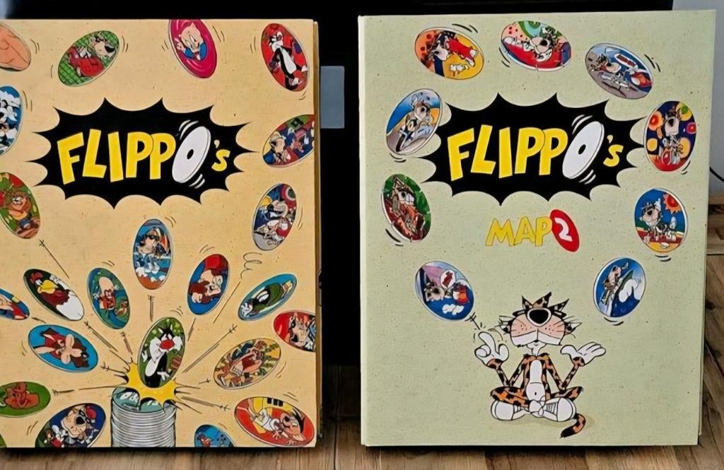 Flippo's verzamelmappen compleet, Verzamelen, Ophalen of Verzenden, Strip, Verzameling, Met verzamelmap(pen)