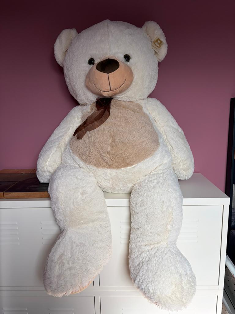 Mega teddybeer NIEUW/ONGEBRUIKT, Ophalen, Nieuw, Beer, Groot (groter dan 80 cm)