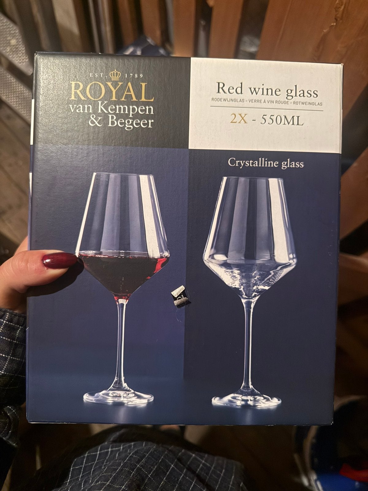 ROYAL van Kempen & Begeer wijnglazen 36 st, Ophalen, Zo goed als nieuw, Overige typen